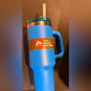 Ozark Trail Blue Insulated 40 oz Tumbler with Handle